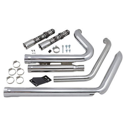Cobra - Cobra Speedster 909 Exhaust System - Chrome - 6711