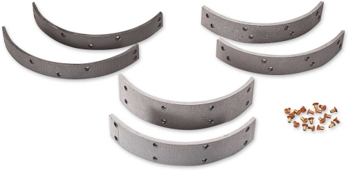 Drag Specialties - Drag Specialties Brake Linings and Rivets - 06-0121SCP-SC7