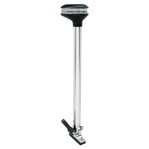 Perko - Perko Stealth Series - L.E.D. Fold Down All-Round Light - Vertical Mount 13-3/8" Height - 2NM Range