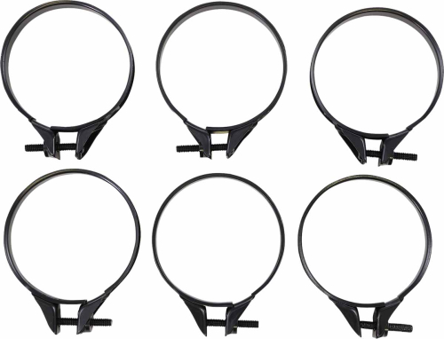 Moose Racing - Moose Racing Carburetor Clamps - 55-58mm - 6-Pack - 2402-0284
