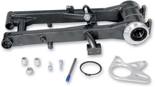 Lone Star Racing - Lone Star Racing Swingarm - Rear - Silver - +1.25 Length - 15-2411011121