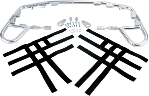 Motorsport Products - Motorsport Products EZ-FIT Nerf Bars - Silver - 81-3801