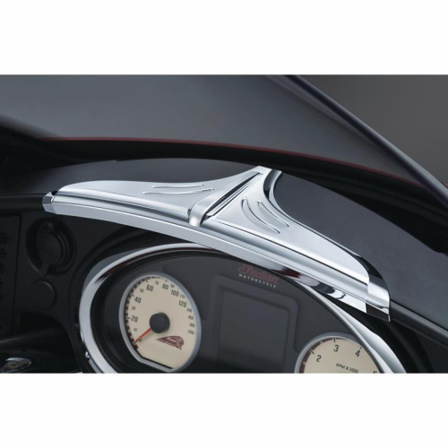 Kuryakyn - Kuryakyn Tri-Line Top Dash Accent - Chrome - 6962