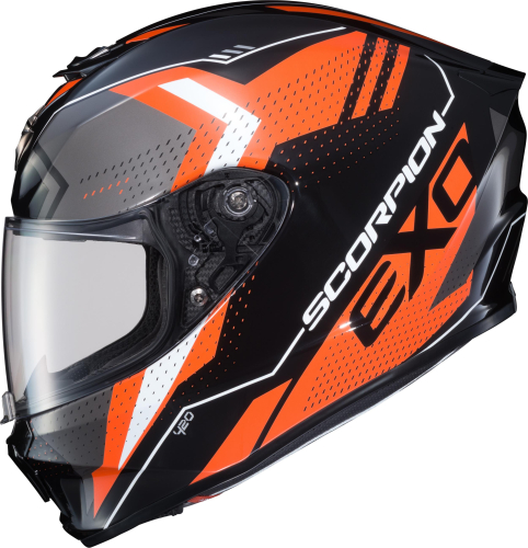 Scorpion - Scorpion EXO-R420 Seismic Helmet - 42-1436 - Orange - X-Large
