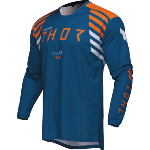 Thor - Thor Launchmode Zone Jersey - 2910-8241 - Blue - X-Large