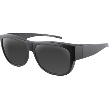Bobster Eyewear - Bobster Eyewear Skimmer Sunglasses - BSKM002 - Matte Black/Smoke Lens - OSFA