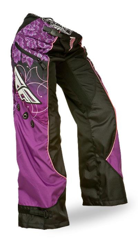 Fly Racing - Fly Racing Kinetic Boot-Cut Girls Youth Pants - 368-63001 - Black/Purple/Pink - 22