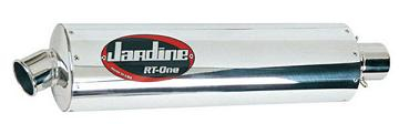 Jardine - Jardine RT-One Slip-On with Race Baffle - Aluminum Muffler - Stainless Cap - 18-2006-123-02