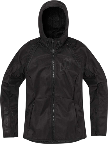 Icon - Icon Airform Womens Jacket - 2822-1404 - Black - 2XL