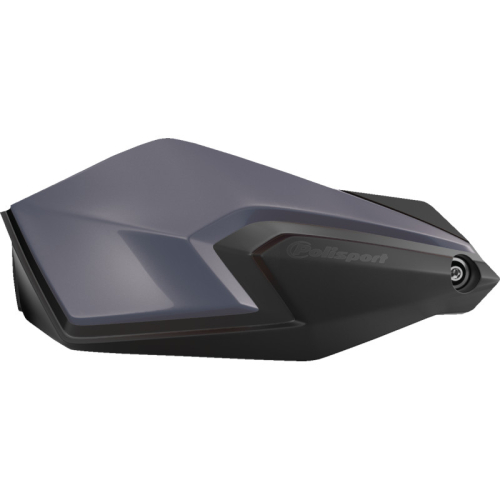 Polisport - Polisport S-Dual Handguards - Gray/Black - 8308900006