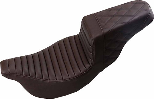 Saddlemen - Saddlemen Step-Up Seat - Brown - 808-07B-176BR