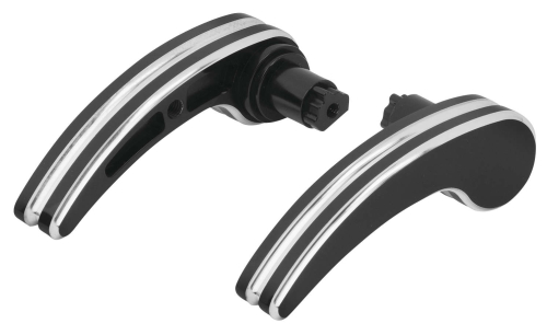 Arlen Ness - Arlen Ness Saddlebag Latch Levers - 10-Gauge - Black - 03339