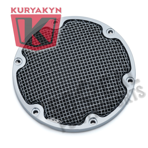 Kuryakyn - Kuryakyn Mesh Derby Cover - Chrome - 6528
