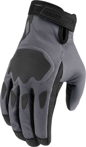 Icon - Icon Hooligan CE Gloves - 3301-4373 - Gray - Medium