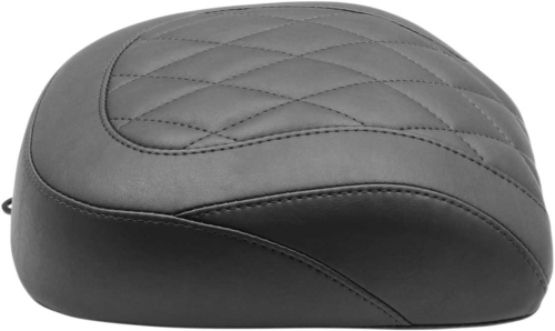 Mustang - Mustang Wide Tripper Solo Seat - Diamond Stitch - Black - 83063