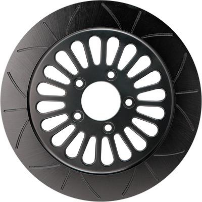 Lyndall Racing Brakes - Lyndall Racing Brakes Millenium 20-Spoke Lug-Drive Brake Rotor - 11.5in. - Black - 115FBM20A