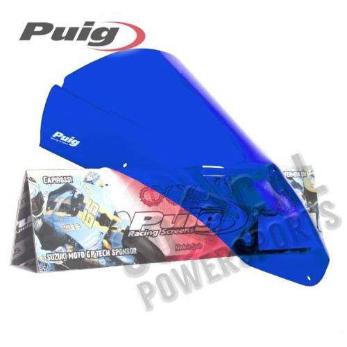 PUIG - PUIG Racing Windscreen - Blue - 4110A