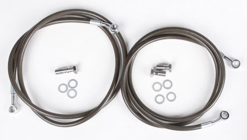 Streamline - Streamline 3-Line Brake Line Kit (+2in.) - Smoke - DS650-F-2SMOKE