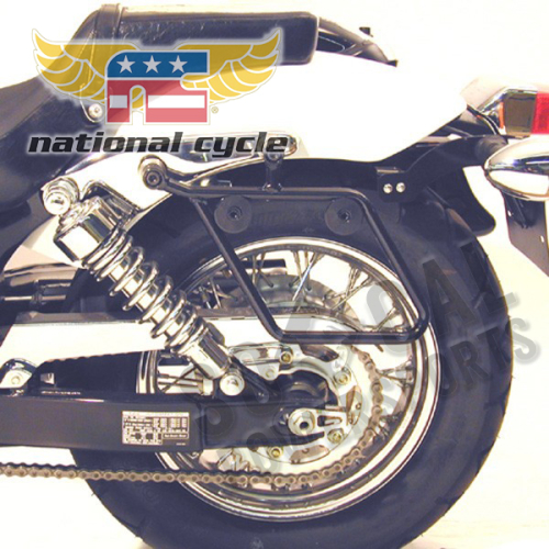 National Cycle - National Cycle Cruiseliner Saddlebag Mount Kit - Black - KIT-SB008