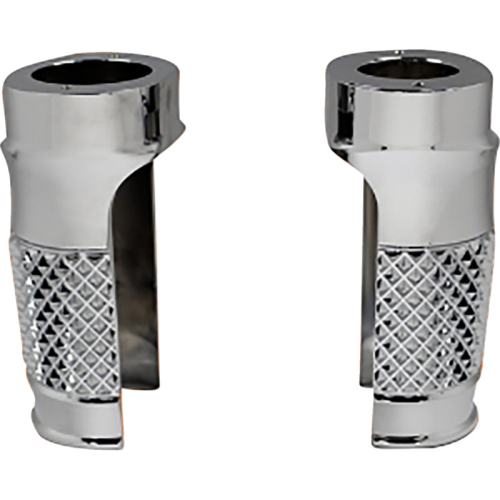 Eddie Trotta Designs - Eddie Trotta Designs Fork Slider Covers - Chrome - TC-WT998
