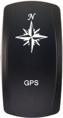 XTC Power Products - XTC Power Products Dash Rocket Switch Face Plate - GPS - SW00-00118026