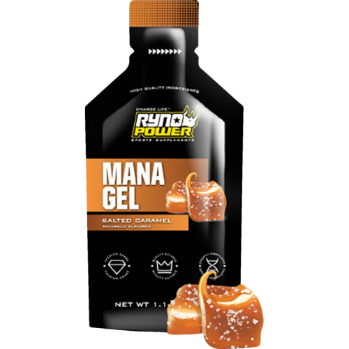 Ryno Power - Ryno Power Mana Performance Gel - Salted Caramel - GEL-CADDY12-CAR