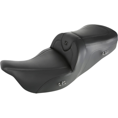 Saddlemen - Saddlemen Heated Road Sofa CF Seats without Drivers Brackrest - 808-07B-187HCT