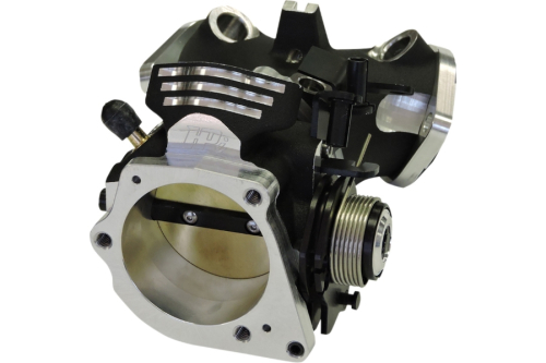 Horsepower - Horsepower Maxflow 58mm Throttle Body - 1.760in. Intake Runner - Black Finish - HPI-58D1-76B