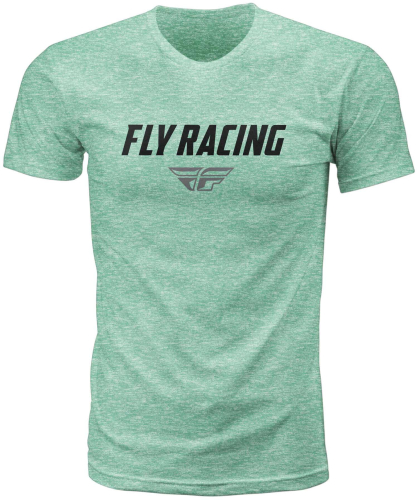 Fly Racing - Fly Racing Fly Evo Tee - 352-0627X - Mint Heather - X-Large