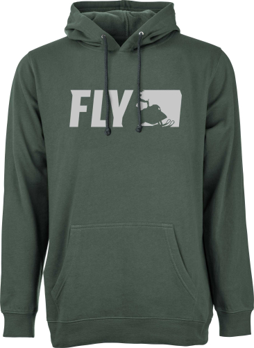 Fly Racing - Fly Racing Primary Hoodie - 354-01622X - Alpine Green - 2XL