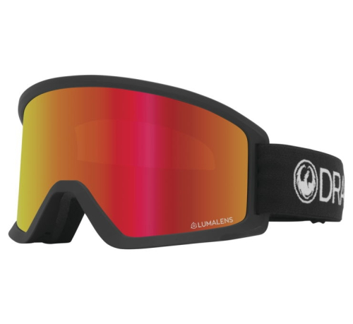 Dragon Alliance - Dragon Alliance Dragon Eyewear DX3 OTG Snow Goggles - 404946130001 - Black / Red Ion Lens - OSFM