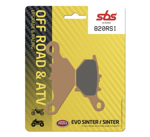 SBS - SBS Sintered-MX/ATV Racing Brake Pads - 820RSI