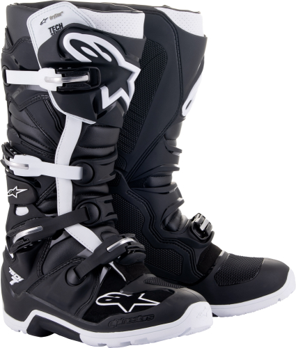 Alpinestars - Alpinestars Tech 7 Enduro Drystar Boots - 2012620-12-10 - Black/White - 10