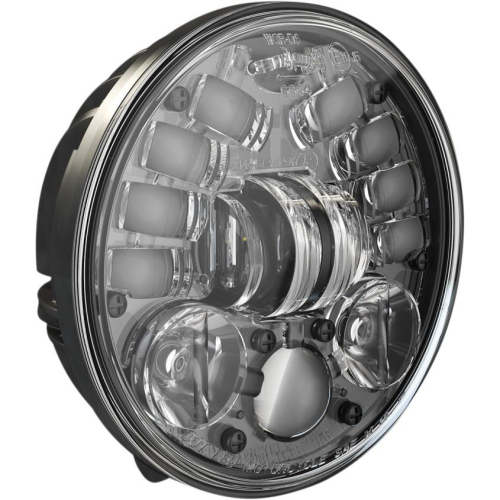 J.W. Speaker - J.W. Speaker 5.75in. 8691 Pedestal Mount LED Adaptive 2 Headlight - Black - 0555111