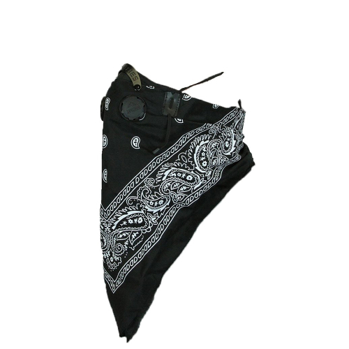 ATV-Tek - ATV-Tek Pro Series Rider Bandana Dust Mask - BDMBLK - Black - OSFM