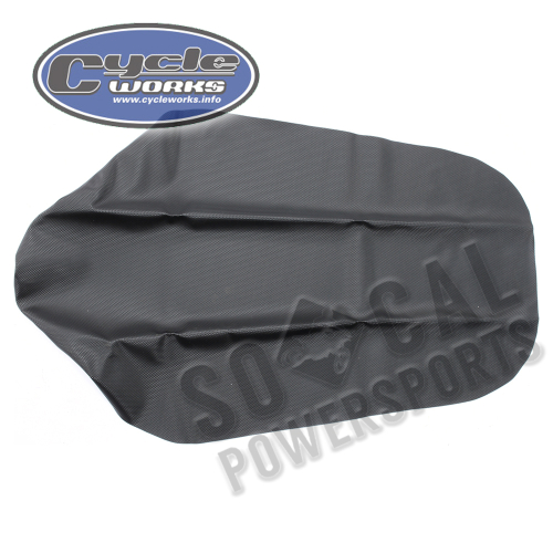 Quad Works - Quad Works Cycle Works Seat Cover - Gripper Black - 36-21292-01
