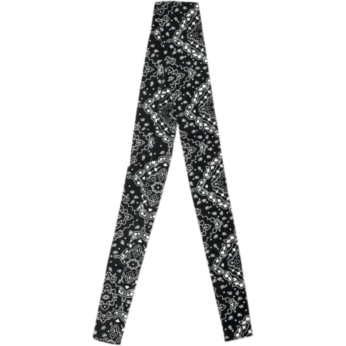 Zan Headgear - Zan Headgear Cooldanna - DC101 - Black Paisley - OSFM