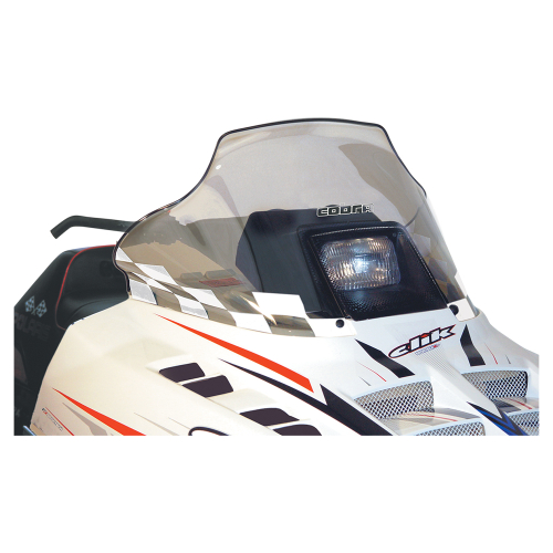 Powermadd - Powermadd Cobra Windshield - 14in. - Tint/White Checks - 11133