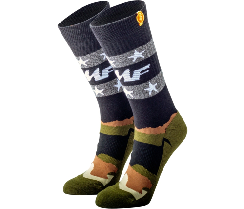 FMF Racing - FMF Racing Camo Stars Socks - SP22194907 - Camo Stars - OSFM