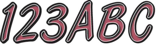 Hardline - Hardline Series 400 Registration Kit - Burgundy/Black - RUBKG400