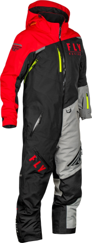 Fly Racing - Fly Racing Cobalt Shell Monosuit - 470-4361L - Black/Red - Large