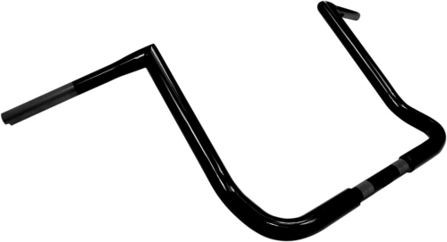 LA Choppers - LA Choppers 1-1/4in. Big Twin Peaks Handlebar Kit - 14in. - Black - LA-7361KT2-14B