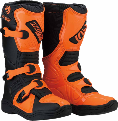 Moose Racing - Moose Racing M1.3 Youth Boots - 3411-0440 - Black/Orange - 4