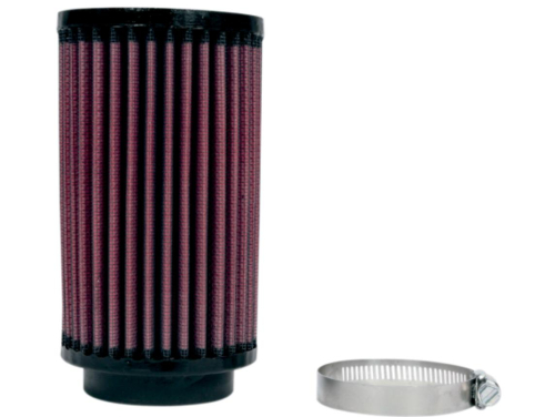 K&N Engineering - K&N Engineering Universal Round Straight Air Filter - Rubber End Cap - RU-0620
