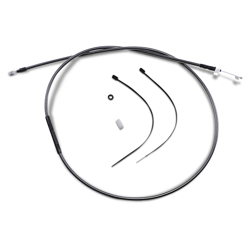 Magnum - Magnum Alternative Length Black Pearl Braided High Efficiency Clutch Cable - 78 11/16in. - 421216HE