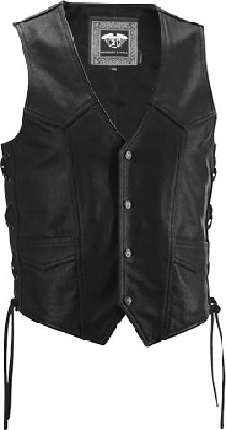 Highway 21 - Highway 21 Six Shooter Vest - #6049 489-1070~8 - Black - 4XL