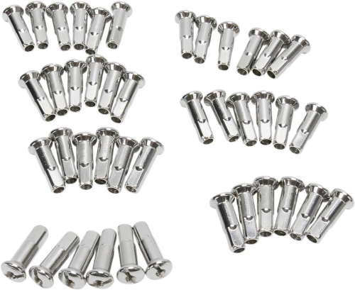 Drag Specialties - Drag Specialties Nipples for Spoke Set - Standard Length (0.866in.) - DS-380113