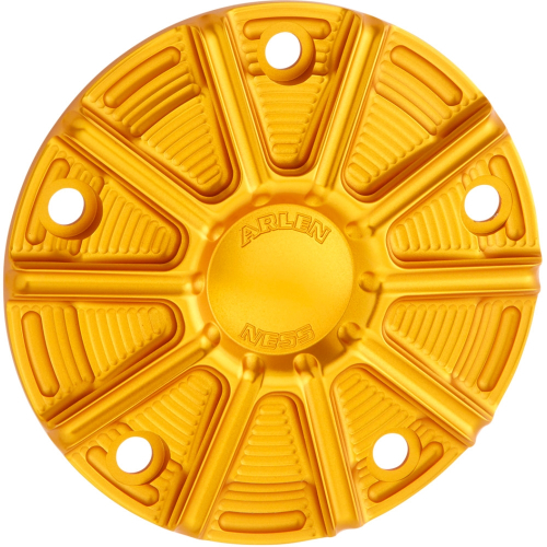 Arlen Ness - Arlen Ness Ness-Tech Points Cover - 10-Gauge - Gold Anodized - 700-028