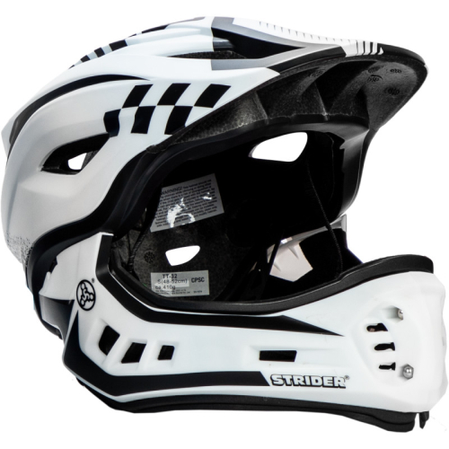 Strider - Strider ST-R Full Youth Helmet - AHELMETFFWHMD - White - Medium