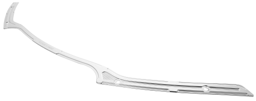 Arlen Ness - Arlen Ness Beveled Billet Windshield Trim - Chrome - 03676